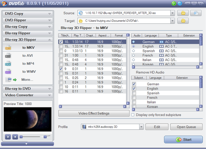 DVDFab Blu-ray 3D Ripper