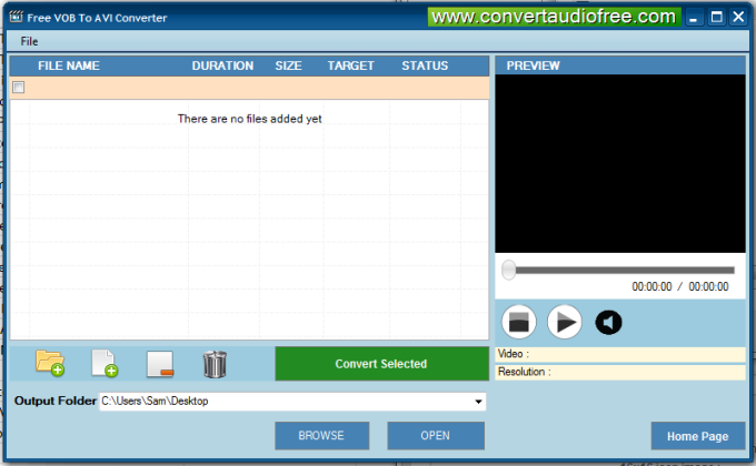 Convert VOB to AVI Online Free Convertio