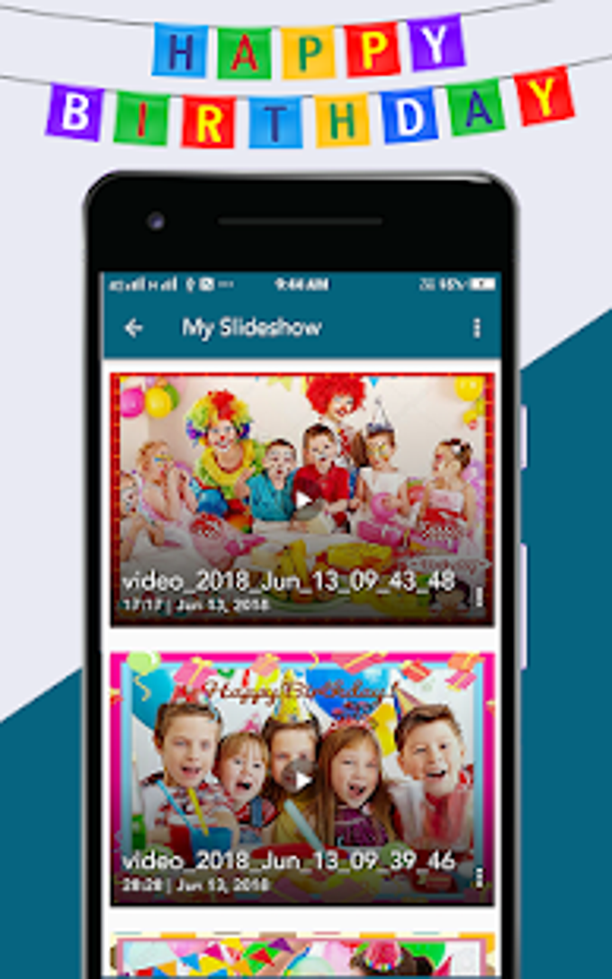 Birthday Song Video Maker