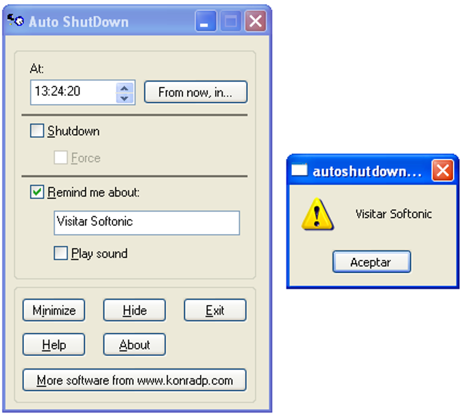 Konradp Auto ShutDown Konradp Auto ShutDown
