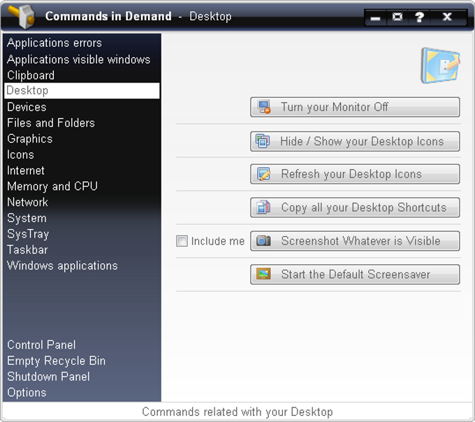 Commands in Demand Commands in Demand