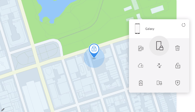 Find my mobile by Samsung