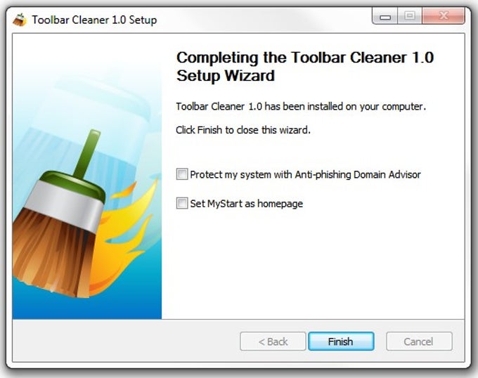 Toolbar Cleaner Toolbar Cleaner