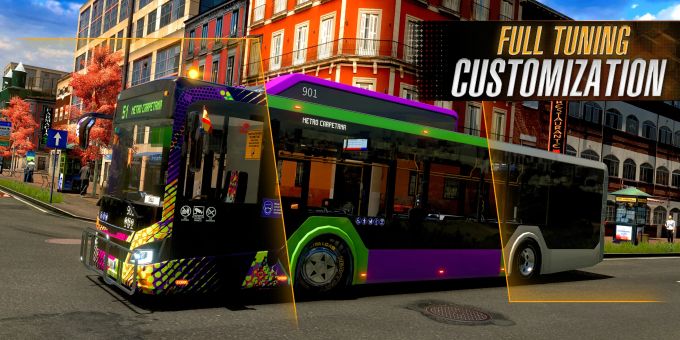 Simulador de ônibus 3D Jogo de ônibus 2023 versão móvel andróide