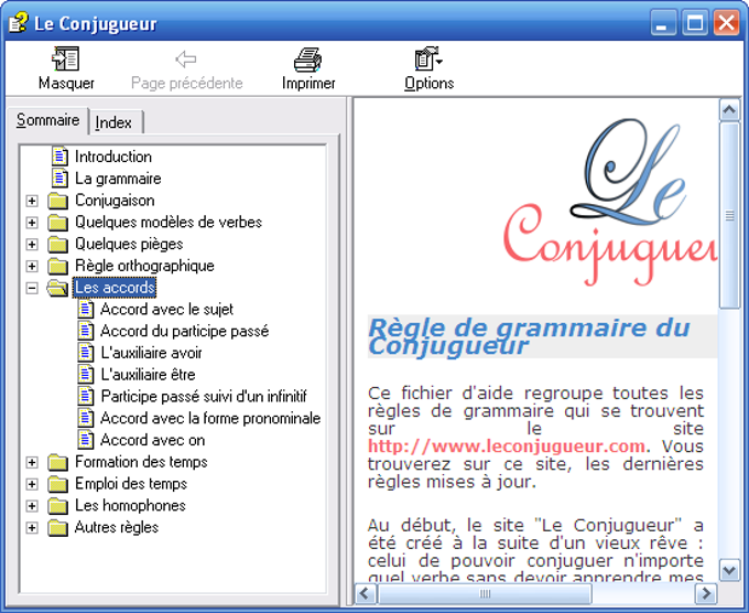 Le Conjugueur Le Conjugueur