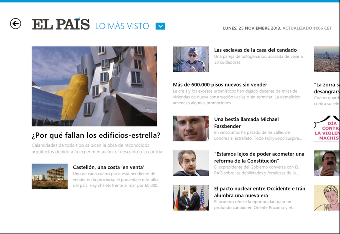 El País para Windows 10 El País para Windows 10