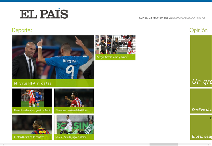 El País para Windows 10 El País para Windows 10