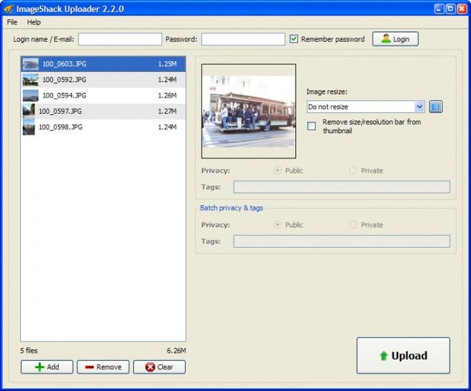 ImageShack Uploader ImageShack Uploader