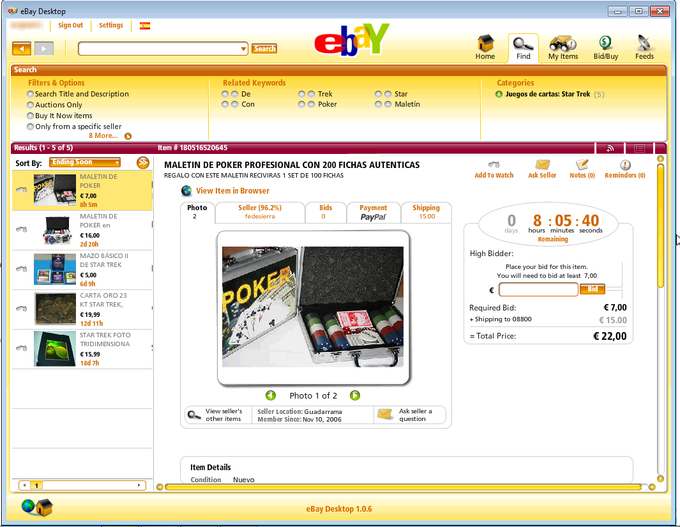 eBay Desktop