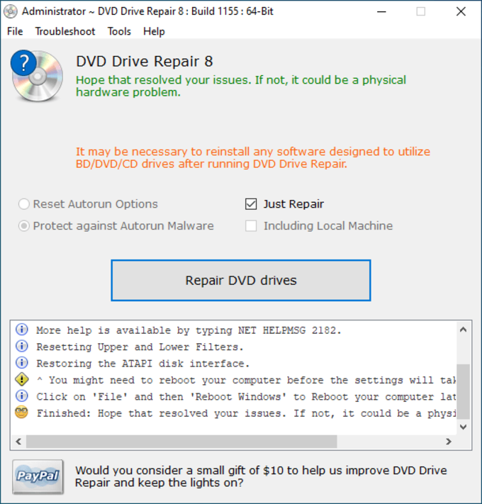 snowman Postscript Tree DVD Drive Repair - Download