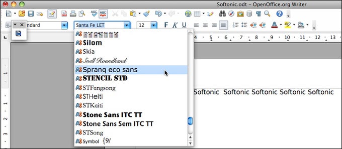 Ecofont
