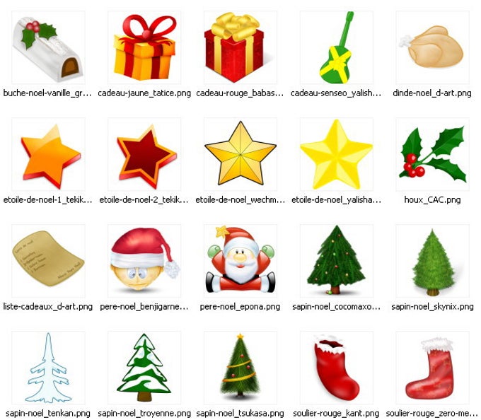 Merry Christmas PNG Pack
