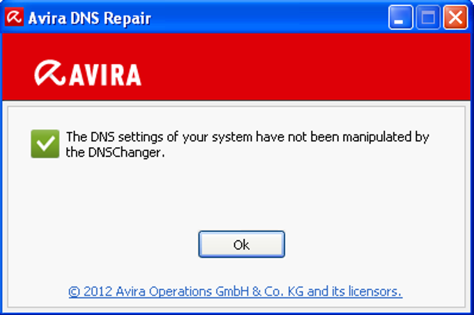 Avira DNS-Repair-Tool Avira DNS-Repair-Tool