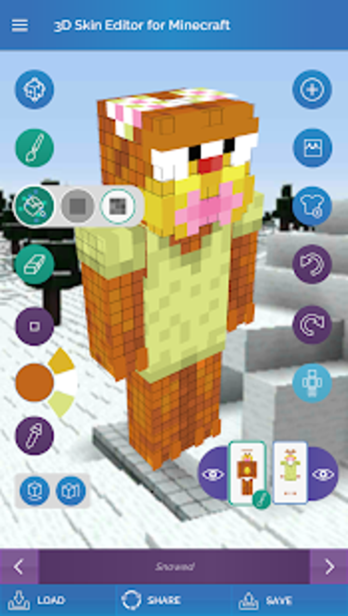 QB9s 3D Skin Editor for Minecraft APK для Android — Скачать