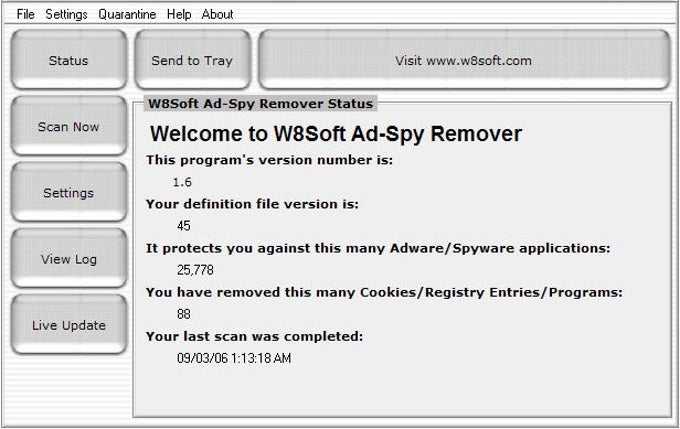 W8Soft Ad-Spy Remover - Download