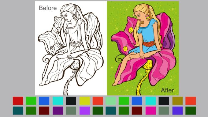Download Adult Coloring Book With Multiple Templates Colors Download