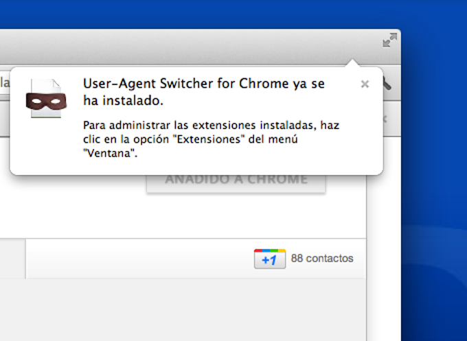 User-Agent Switcher User-Agent Switcher