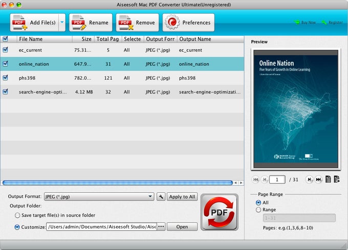 Aiseesoft Mac PDF Converter Ultimate Aiseesoft Mac PDF Converter Ultimate