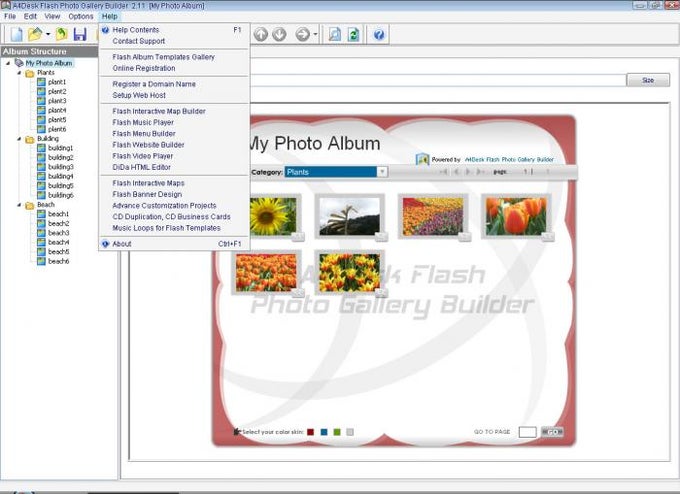 A4Desk Flash Photo Gallery Builder A4Desk Flash Photo Gallery Builder