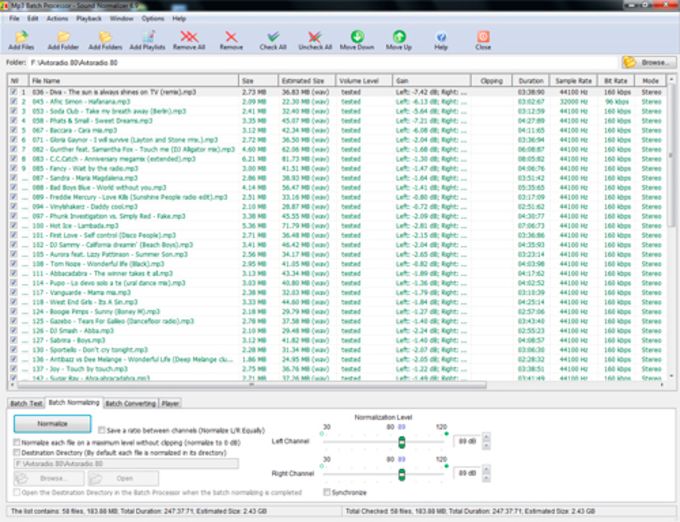 Mp3 normalizer online, free