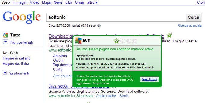 AVG LinkScanner AVG LinkScanner
