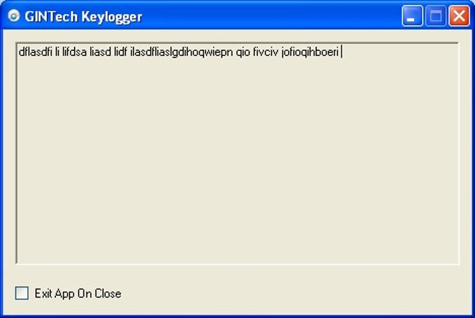 GINTech Keylogger GINTech Keylogger