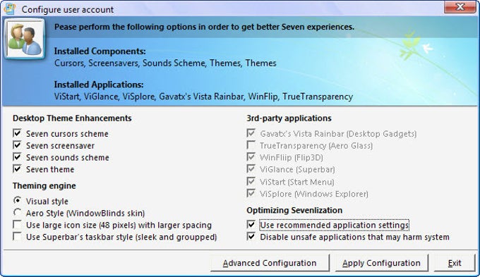 Seven Transformation Pack Seven Transformation Pack