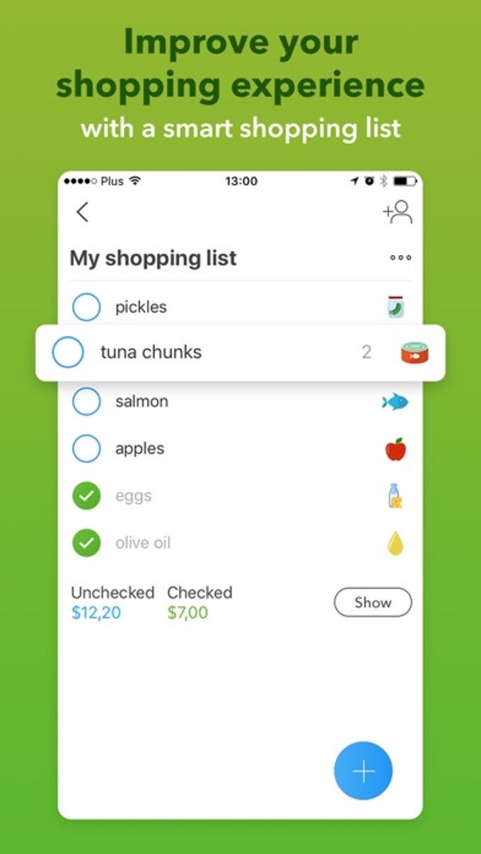 Listonic Grocery Shopping List