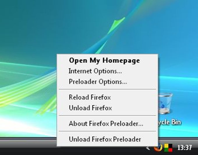 Firefox Preloader Firefox Preloader