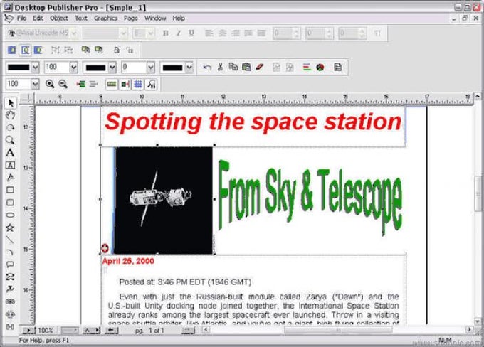 Desktop Publisher Desktop Publisher