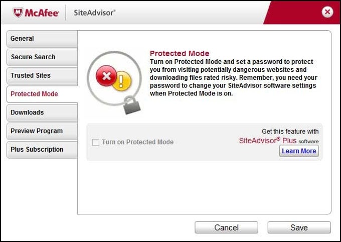 McAfee SiteAdvisor McAfee SiteAdvisor