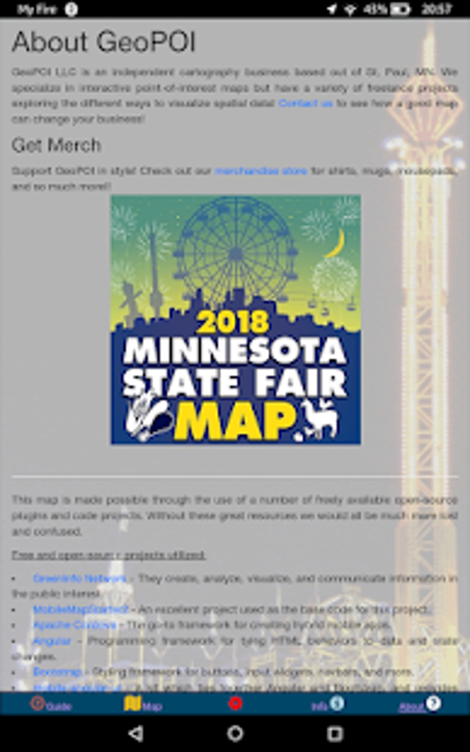 Minnesota State Fair Map Offline GPS Vendors Minnesota State Fair Map Offline GPS Vendors