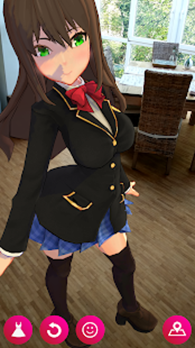 Anime School Girl AR для Android — Скачать