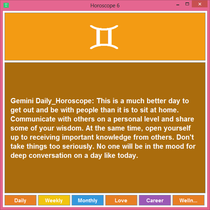 Horoscope Horoscope