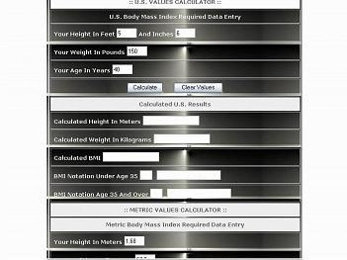 BMI Calculator BMI Calculator