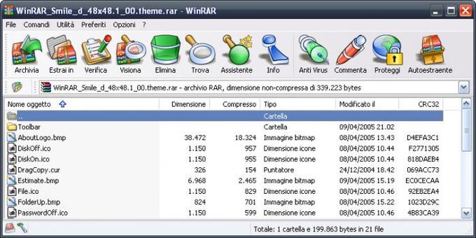 WinRAR Smile Theme WinRAR Smile Theme