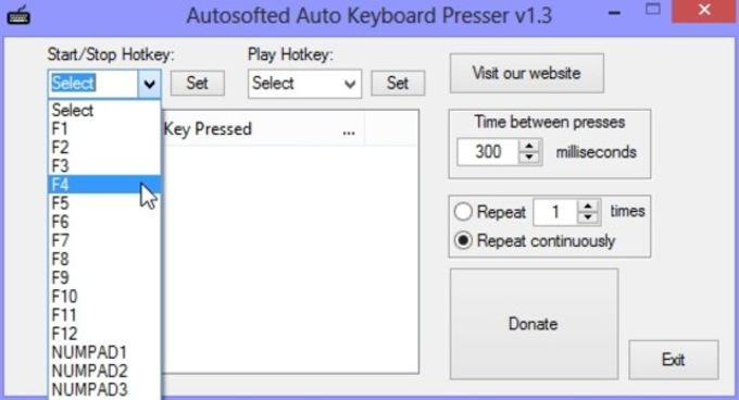 Auto Keyboard Presser Download