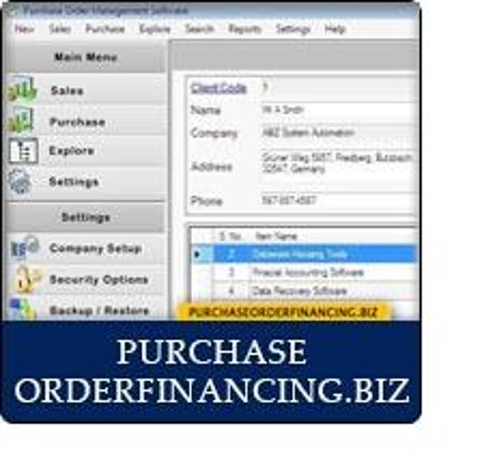 Purchase Order Purchase Order