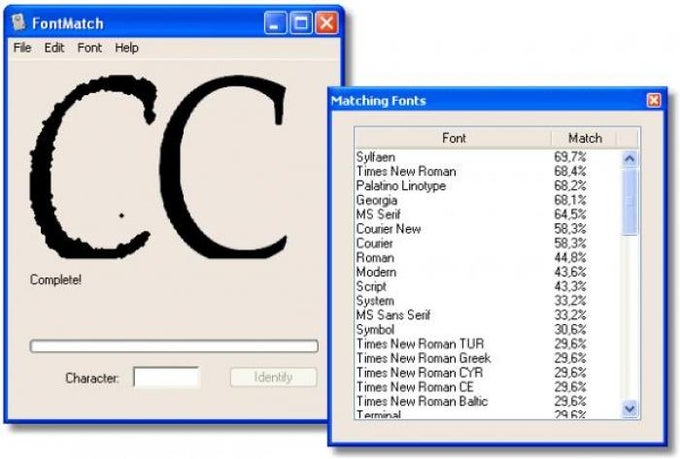 FontMatch FontMatch