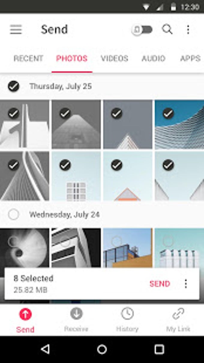 Send Anywhere File Transfer