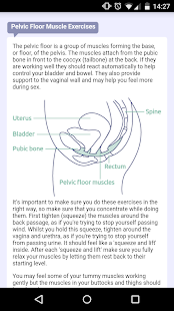 Squeezy: NHS Pelvic Floor App Squeezy: NHS Pelvic Floor App