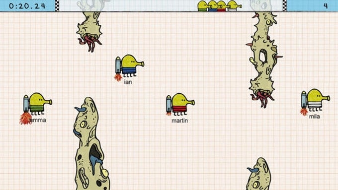 Doodle Jump Race Doodle Jump Race