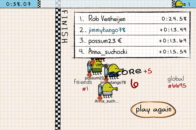 Doodle Jump Race Doodle Jump Race