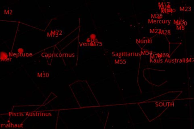 Google Sky Map