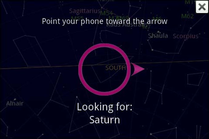Google Sky Map Google Sky Map