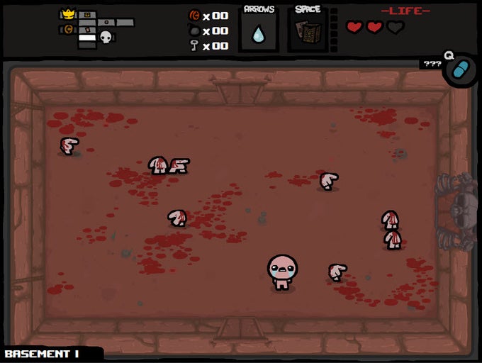 The binding of isaac demo is up now