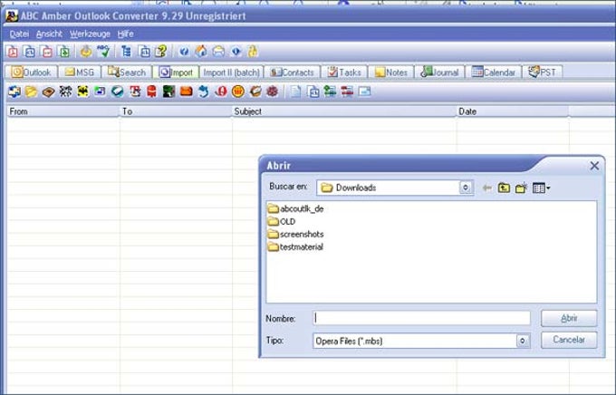 ABC Amber Outlook Converter ABC Amber Outlook Converter