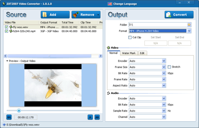 ZXT2007 Video Converter ZXT2007 Video Converter