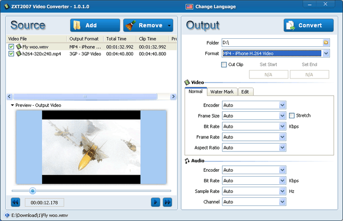 ZXT2007 Video Converter ZXT2007 Video Converter