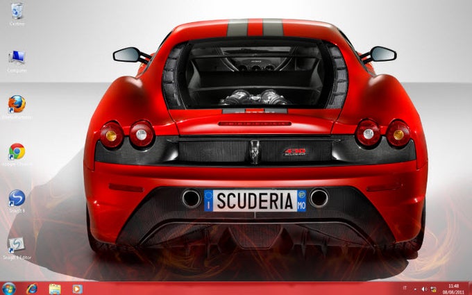 Tema Ferrari per Windows 7